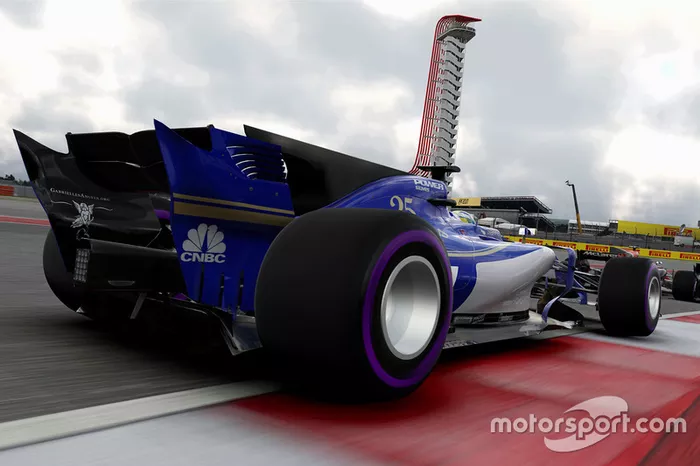 Screenshot del juego F1 2017