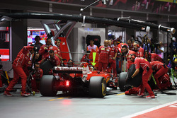 Pitstop de Sebastian Vettel, Ferrari SF70H