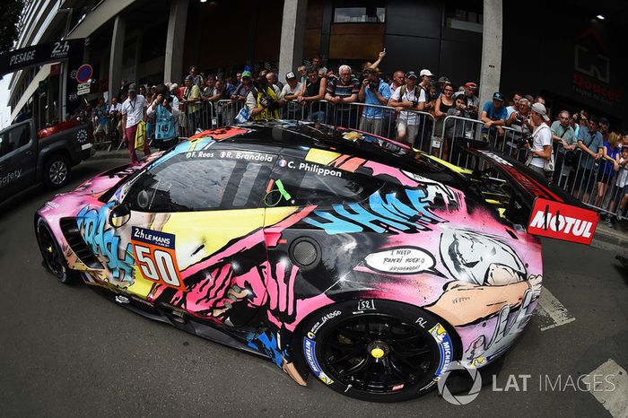 #50 Larbre Competition Corvette C7-Z06: Romain Brandela, Christian Philippon, Fernando Rees