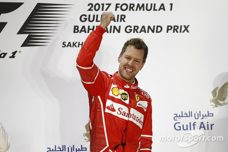 Vainqueur : Sebastian Vettel (Ferrari)