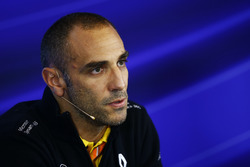 FIA-Pressekonferenz: Cyril Abiteboul, Geschäftsführer, Renault Sport F1 Team