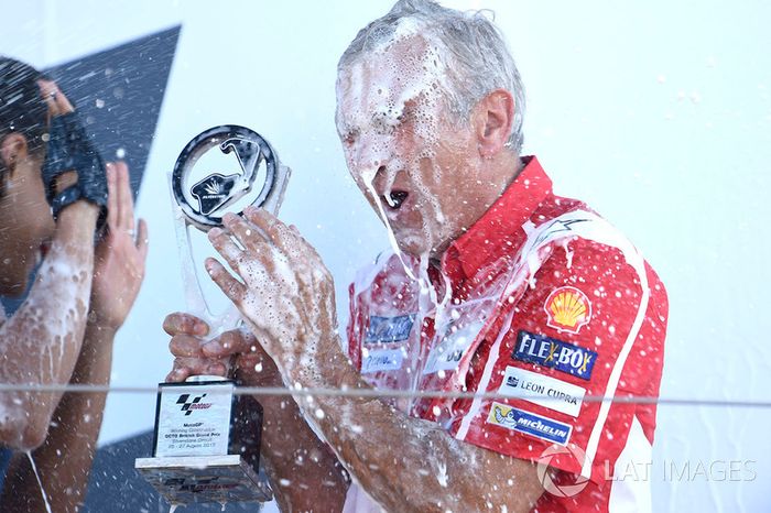 Podio: Davide Tardozzi, director de Ducati Team