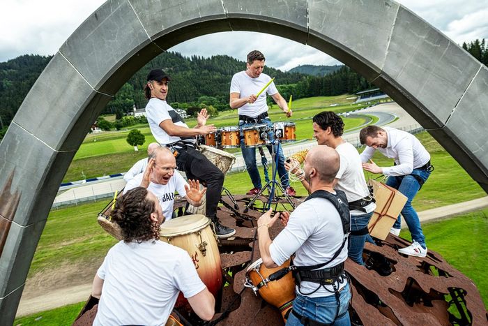 El espectáculo Percussive Planet Ensemble