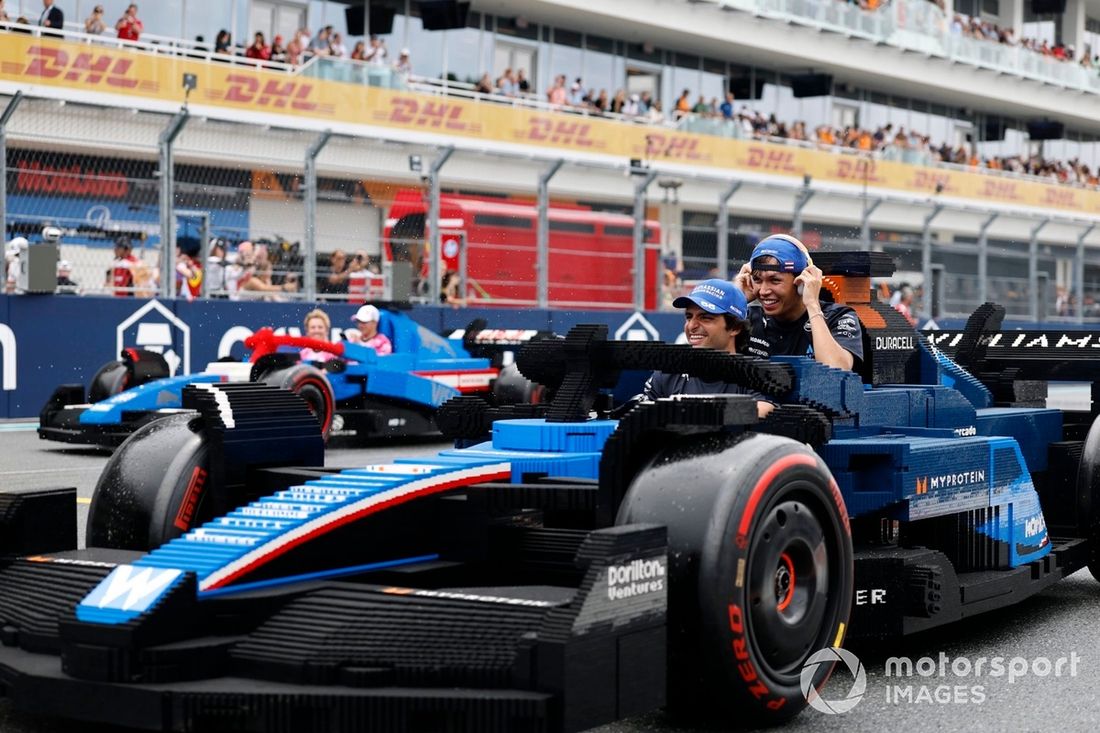 Carlos Sainz, Williams, Alexander Albon, Williams