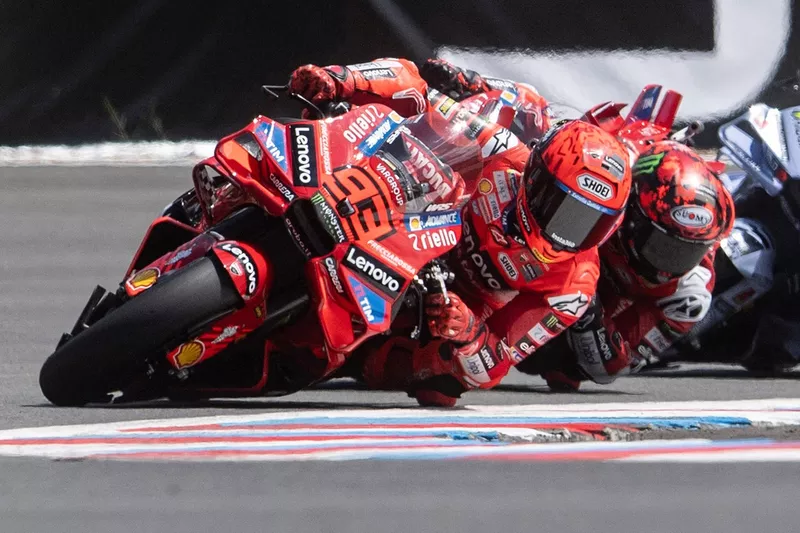 Francesco Bagnaia, Ducati Team, Marc Marquez, Ducati Team