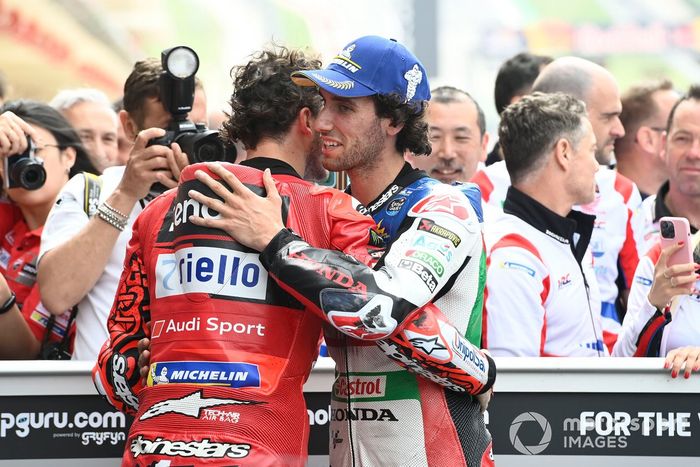 Alex Rins, Equipo LCR Honda, Francesco Bagnaia, Equipo Ducati