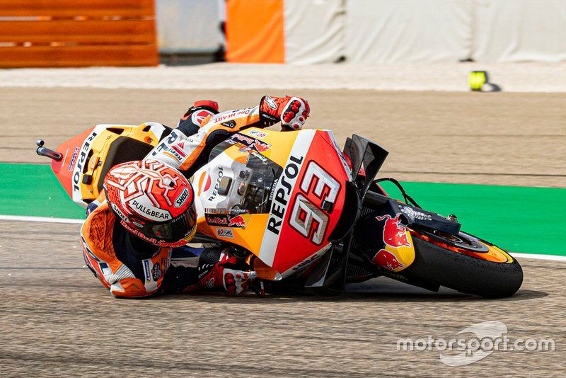 Accidente de Marc Márquez, Repsol Honda Team