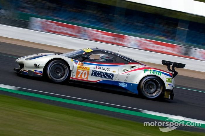 #70 MR RACING Ferrari 488 GTE EVO: Motoaki Ishikawa, Olivier Beretta, Edward Cheever