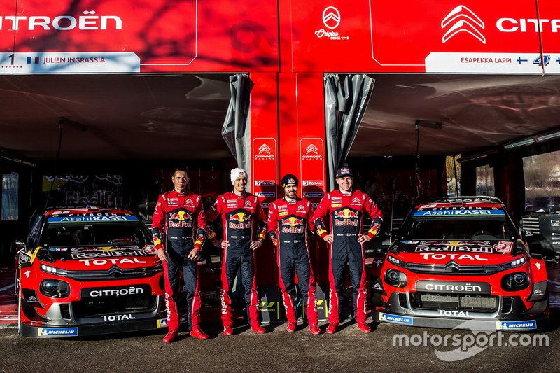 Sébastien Ogier, Julien Ingrassia, Citroën World Rally Team Citroen C3 WRC, Esapekka Lappi, Janne Ferm, Citroën World Rally Team Citroen C3 WRC