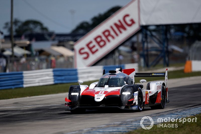 #8 Toyota Gazoo Racing Toyota TS050: Sébastien Buemi, Kazuki Nakajima, Fernando Alonso