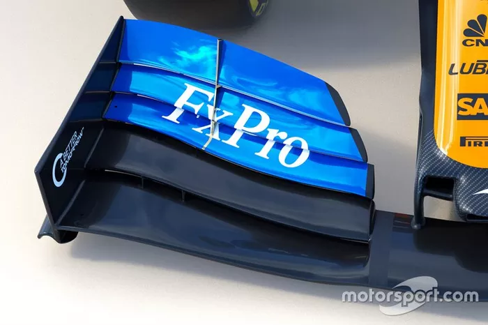 Detalle del McLaren MCL34 