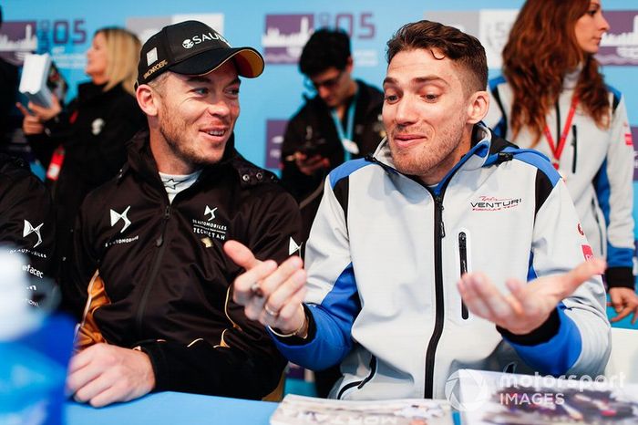 Andre Lotterer, DS TECHEETAH, Edoardo Mortara, Venturi Fórmula E