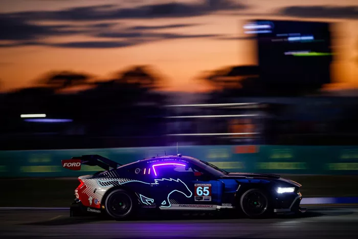 #65 Ford Multimatic Motorsports Ford Mustang GT3: Christopher Mies, Frederic Vervisch, Dennis Olsen