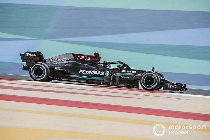 Lewis Hamilton, Mercedes W12 