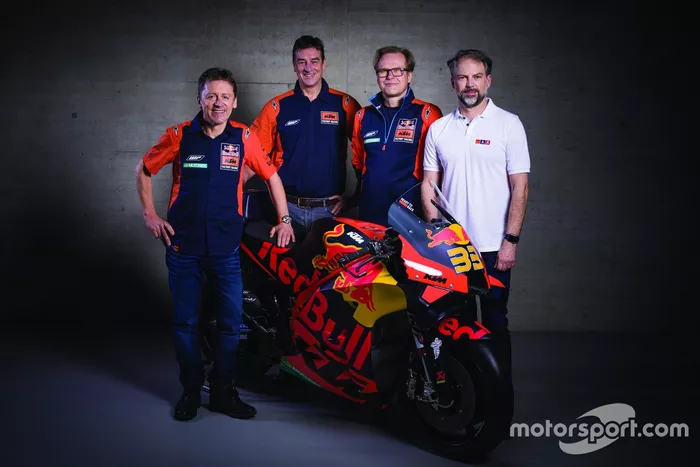 Mike Leitner, Kurt Trieb, Wolfgang Felber, Jens Hainbach, KTM Factory Racing