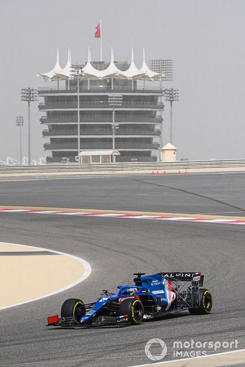 Fernando Alonso, Alpine A521 