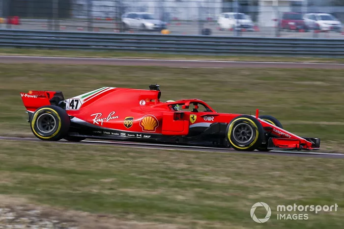 Mick Schumacher, Ferrari SF71H