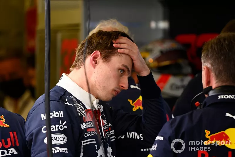 Max Verstappen, Red Bull Racing, con Christian Horner, director del equipo, Red Bull Racing