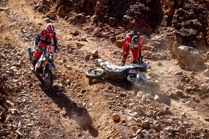 #118 Yamaha: Alexandre Bispo, #151 Husqvarna: Eric Martinez
