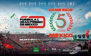 GP de México quinto mejor evento de F1 2019