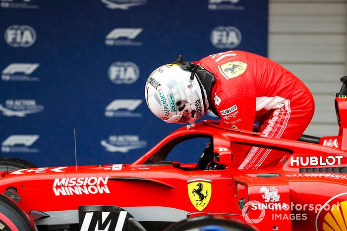 Sebastian Vettel en el GP de Japón 2018 (Ferrari)