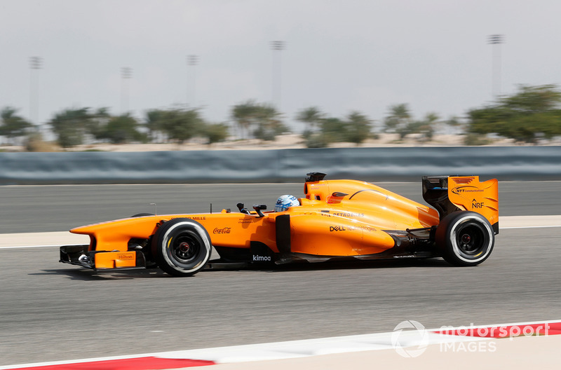 Jimmie Johnson in the McLaren  