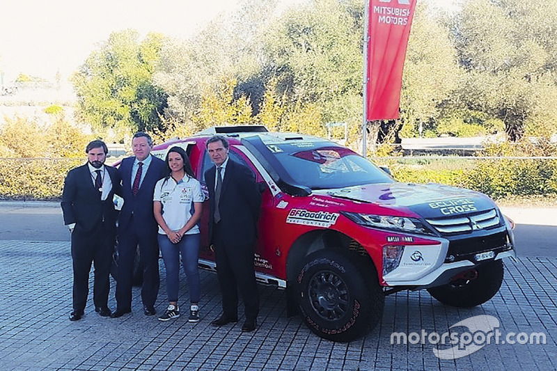 Cristina Gutiérrez, Mitsubishi Dakar 2019