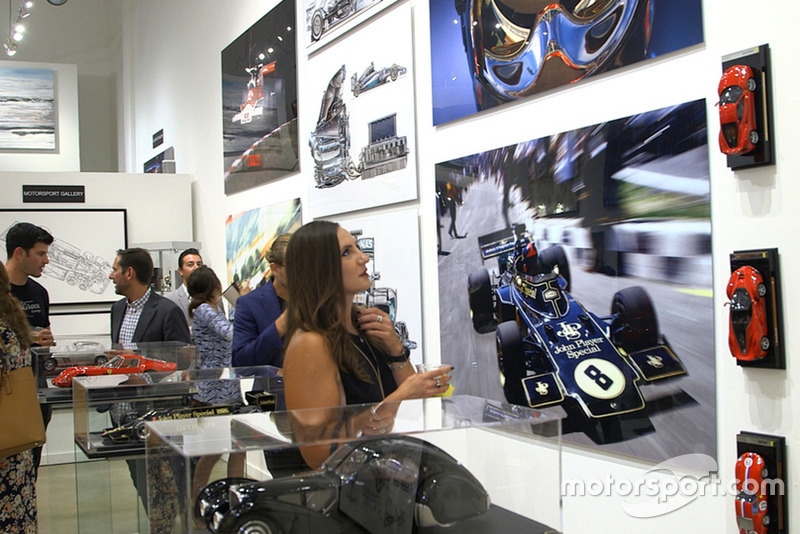Motorsport Gallery Exhibition at William Braemer Gallery, Miami