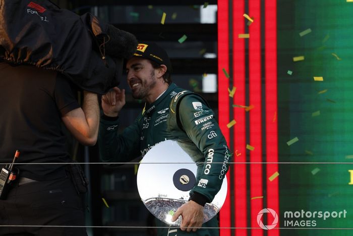 101- Fernando Alonso, 3º en el GP de Australia 2023 con Aston Martin