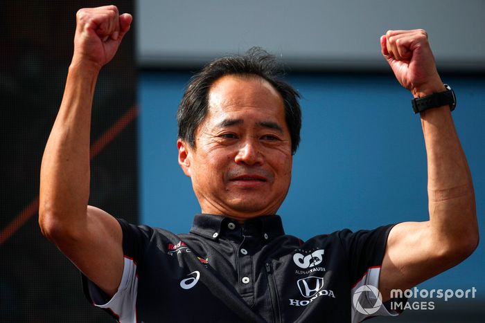 Podio: Toyoharu Tanabe, Director técnico F1 Honda
