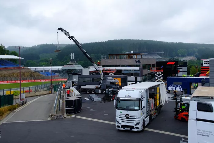 Paddock voorbereiding