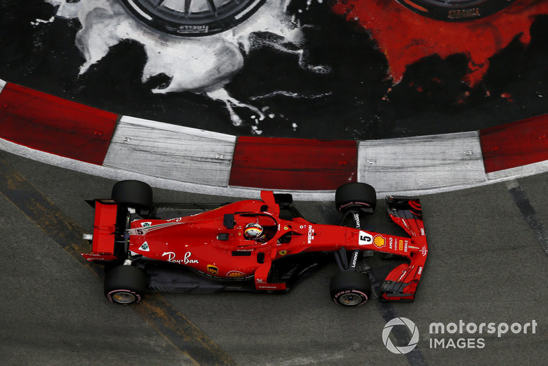 3. Sebastian Vettel, Ferrari SF71H
