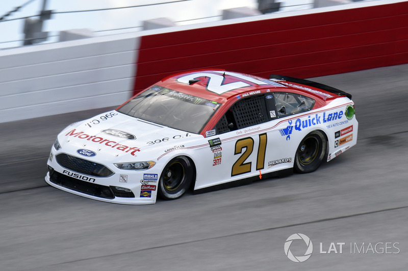 Paul Menard, Wood Brothers Racing, Ford Fusion Motorcraft / Quick Lane Tire & Auto Center