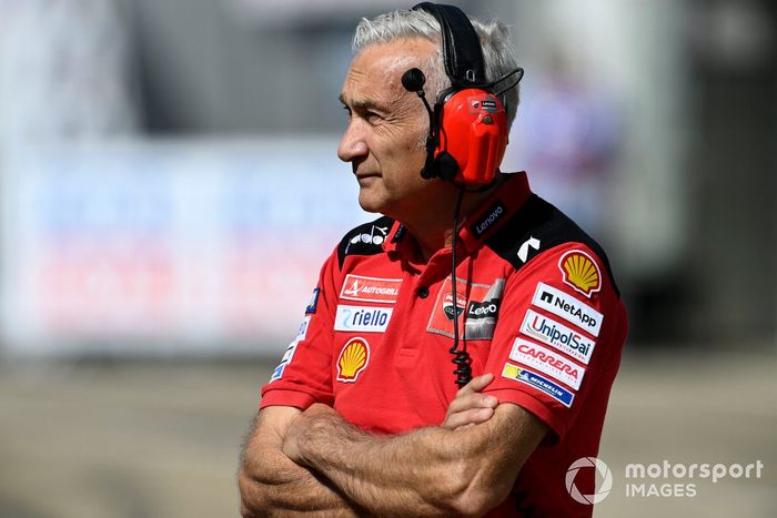 Davide Tardozzi, jefe de equipo del Ducati Team