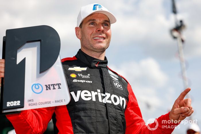 Ganador de la pole Will Power, Equipo Penske Chevrolet