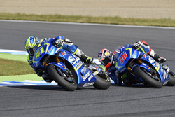 Aleix Espargaro, Team Suzuki Ecstar MotoGP;, Maverick Viñales, Team Suzuki Ecstar MotoGP