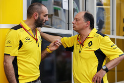 Cyril Abiteboul, Directeur Général Renault Sport F1 et Frédéric Vasseur, Directeur Sportif Renault Sport F1 Team