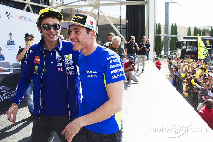 Valentino Rossi, Yamaha Factory Racing, Aleix Espargaro, Team Suzuki MotoGP