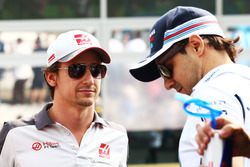 Esteban Gutierrez, Haas F1 Team on the drivers parade
