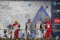 Podium: #6 Toyota Racing, Toyota TS050 Hybrid: Stéphane Sarrazin, Mike Conway, Kamui Kobayashi