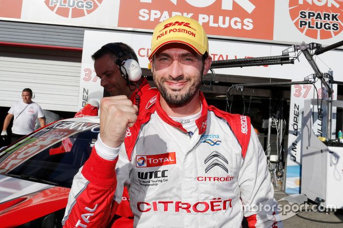 Ganador de la poler José María López, Citroën World Touring Car Team, Citroën C-Elysée WTCC