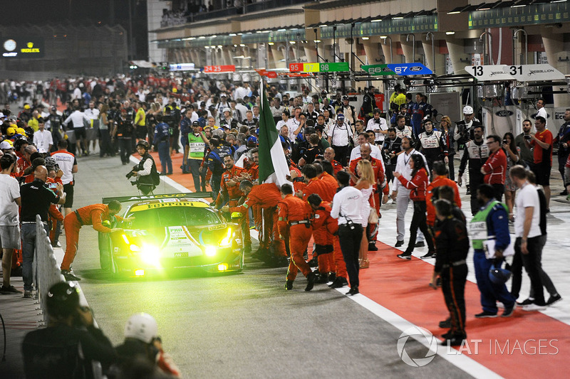 LMGTE Pro: second place #51 AF Corse Ferrari 488 GTE: James Calado, Alessandro Pier Guidi