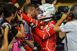 Sebastian Vettel, Ferrari dans le Parc Fermé