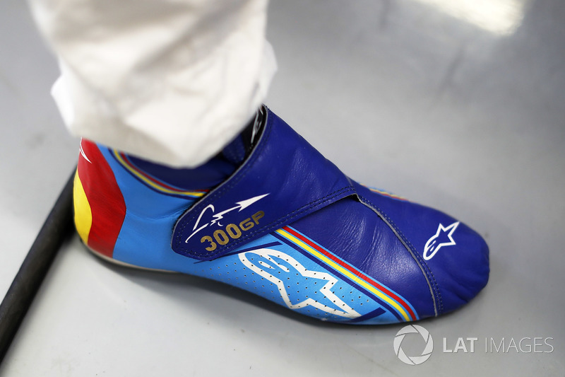 Los botines especial de Fernando Alonso, McLaren