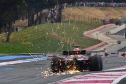 Daniel Ricciardo, Red Bull Racing RB14 sparks