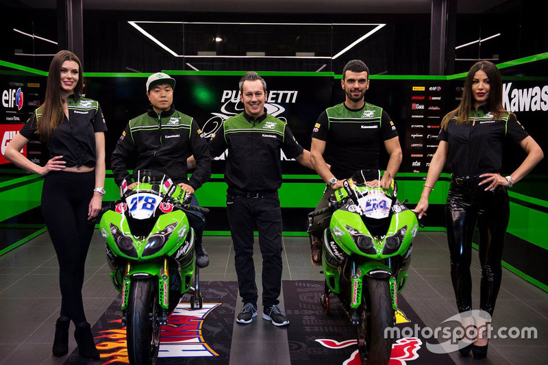 Hikari Okubo, Manuel Puccetti, Kenan Sofuoglu, Kawasaki Puccetti Racing