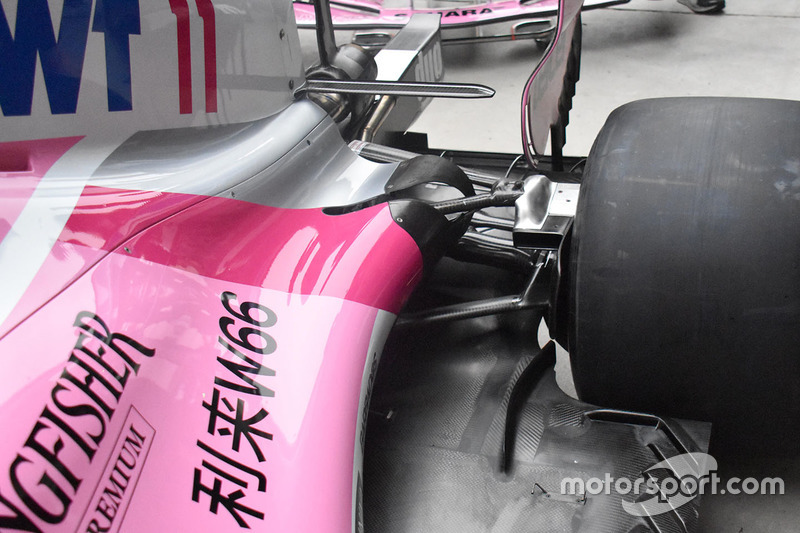 Detalle trasero Force India VJM11