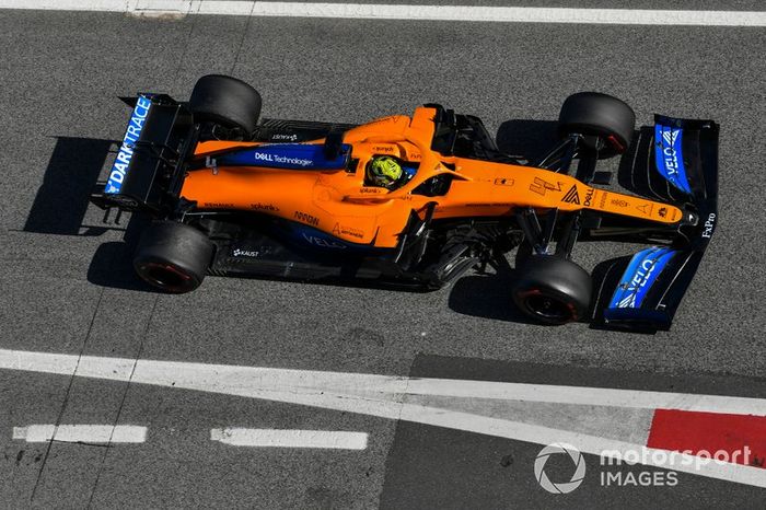 Lando Norris, McLaren MCL35 