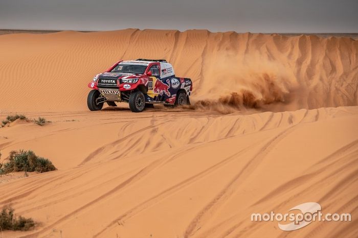 #300 Toyota Gazoo Racing: Nasser Al-Attiyah, Matthieu Baumel