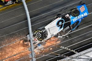 Crash of Ryan Newman, Roush Fenway Racing, Ford Mustang Koch Industries